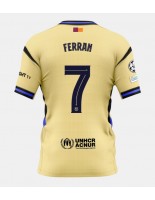 Barcelona Ferran Torres #7 Venkovní Dres 2025-26 Krátký Rukáv